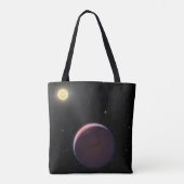 De zonachtige ster Kepler 51 & drie reuzenplaneten Tote Bag (Achterkant)