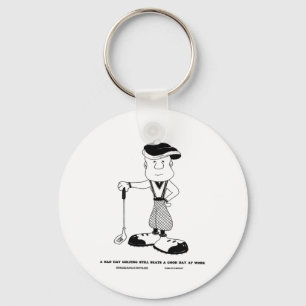 De zondagse bestuurder sleutelhanger