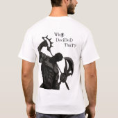 de zonde van trots t-shirt (Achterkant)