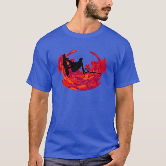 DE ZONDE WAKEBOARDER T-SHIRT (Voorkant)