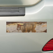 De zondebok (door William Holman Hunt) Bumpersticker (Op auto)