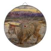 De zondebok (door William Holman Hunt) Dartbord (Voorkant)