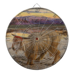 De zondebok (door William Holman Hunt) Dartbord