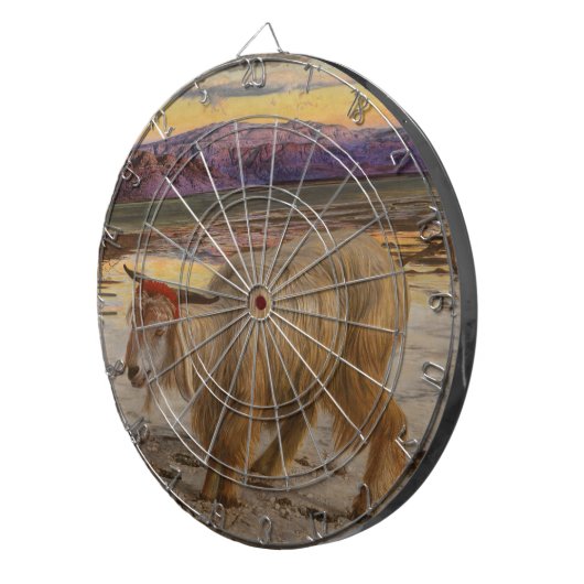 De zondebok (door William Holman Hunt) Dartbord (Voorkant Rechts)