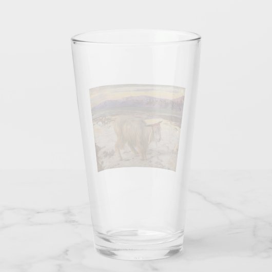 De zondebok (door William Holman Hunt) Glas (Achterkant)