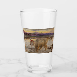 De zondebok (door William Holman Hunt) Glas