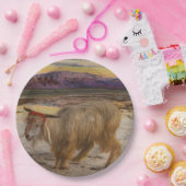 De zondebok (door William Holman Hunt) Papieren Bordje (Feest)