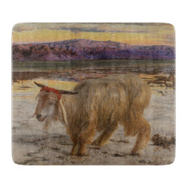 De zondebok (door William Holman Hunt) Snijplank
