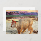 De zondebok William Holman Hunt Briefkaart (Voorkant / Achterkant)