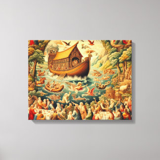 De zondvloed: geloof en vernieuwing Canvas Print