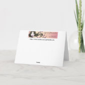 De zonenGroeten van het "zee " Feestdagen Kaart (Achterkant)