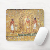 De zongod Ra in zijn zonnebark Muismat (Met muis)