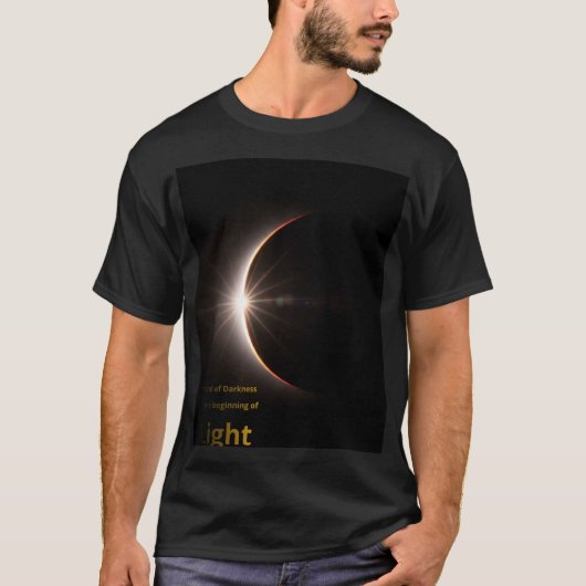 De Zonne Ring: Waar de Duisternis Zijn Einde Ontmo T-shirt (Voorkant)