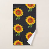 DE ZONNEBLOEM DIE DANST BAD HANDDOEK (Handdoek)