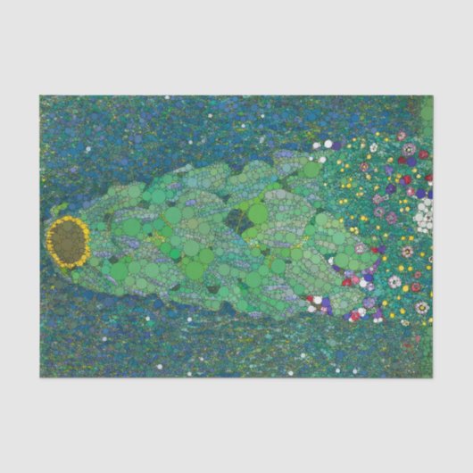 De Zonnebloem, Infinity Stippen van After Gustav K Tissuepapier (Voorkant)