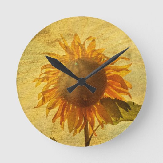 De Zonnebloem Ronde Klok (Voorkant)