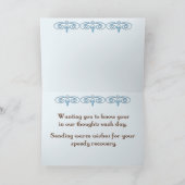 De zonnebloem wordt goed Wensen Kaart (Binnen)