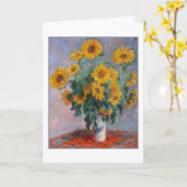 De Zonnebloemen van de verjaardag Kaart (Gele Bloem)