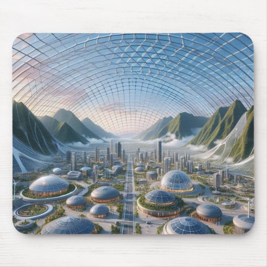 De Zonnekoepel Metropolis Muismat (Voorkant)