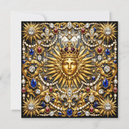 De Zonnekoning Versailles Franse weelderige Kaart