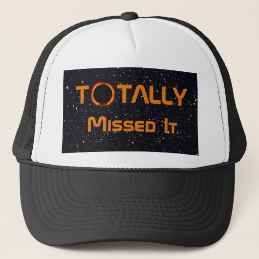 De zonnepanelen volledig gemist trucker pet (Voorkant)