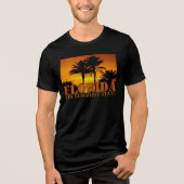 De Zonneschijn Staat - Florida Tri-Blend Shirt (Voorkant)