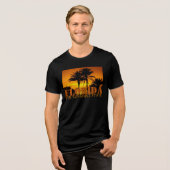 De Zonneschijn Staat - Florida Tri-Blend Shirt (Voorkant volledig)