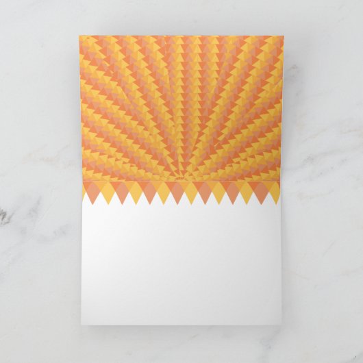 De Zonneschijn van het hallo - Kaart (Binnen)