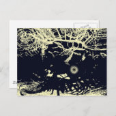 De zonneschijn verlaten briefkaart (Voorkant / Achterkant)