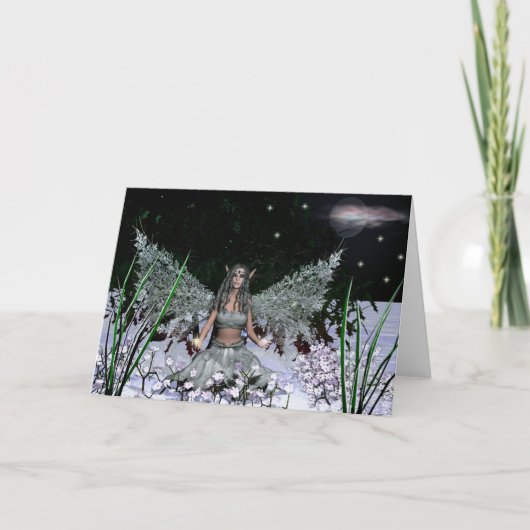 De Zonnestilstand van de winter Feestdagen Kaart (Voorkant)