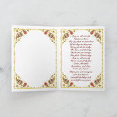 De Zonnestilstand van Paisley Feestdagen Kaart (Binnen)