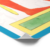 De zonnevlammen gaan door tot het moreel poster (Hoek)