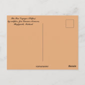 De Zonnewandelaar Solfar Beeldhouwwerk Reykjavik I Briefkaart (Achterkant)