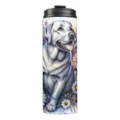 De zonnige sereniteit van Labrador Thermosbeker (Voorkant)