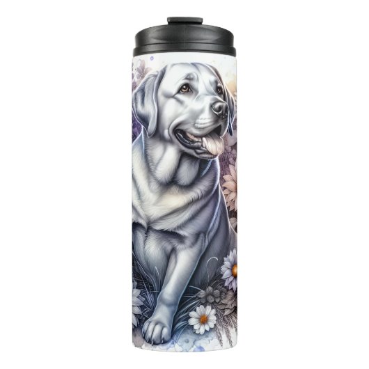 De zonnige sereniteit van Labrador Thermosbeker (Voorkant)