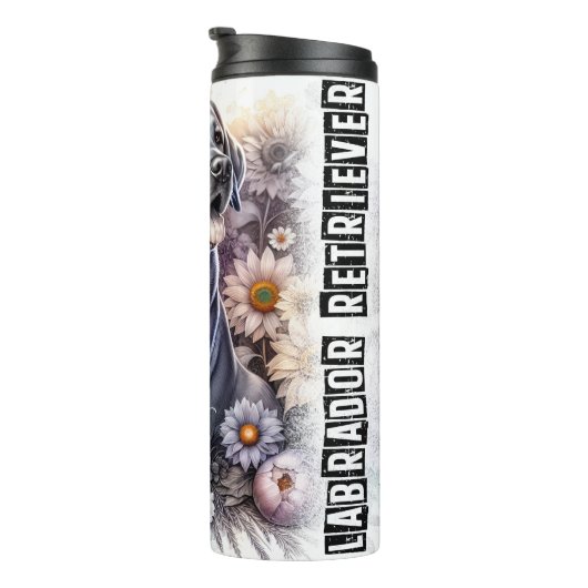 De zonnige sereniteit van Labrador Thermosbeker (Geroteerd rechts)