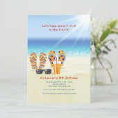 De zonnige Uitnodiging van de Kust (Staand voorkant)