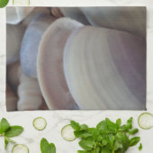 De zonnige Zeeschelpen van de Zomer, de Oceaan van Theedoek (Gevouwen)