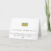 De zonsondergang bij zeurt Hoofd Kaart (Achterkant)