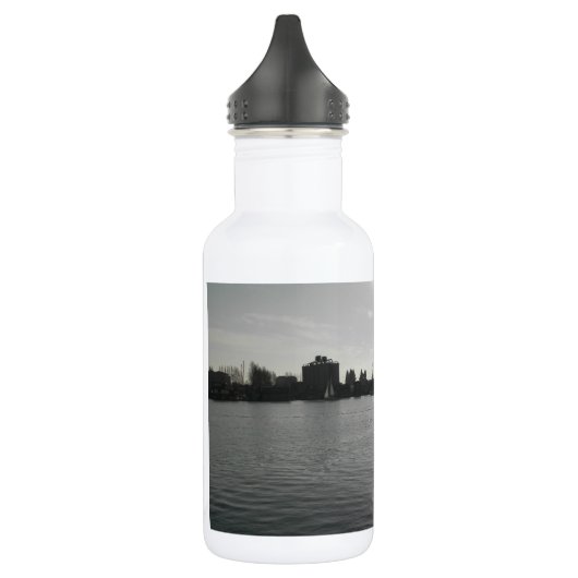 De zonsondergang binnenvaren waterfles  (Links)