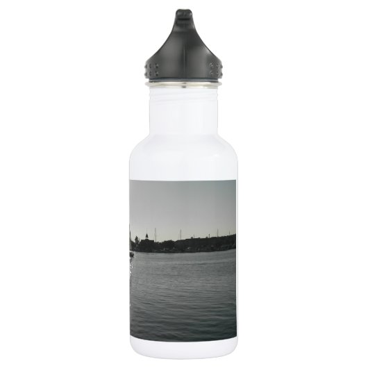 De zonsondergang binnenvaren waterfles (Rechts)