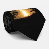 de zonsondergang stropdas (Opgerold)