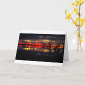 De Zonsondergang van Aussie Kaart (Gele Bloem)