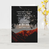 De Zonsondergang van de Berg van het Vers van de Kaart (Gele Bloem)