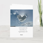 De Zonsondergang van de Kust van Wales Kaart (Achterkant)