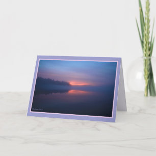 De zonsondergang van de Vijver van Walden Kaart