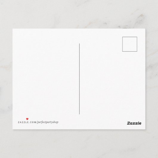 De Zonsondergang van Nevada Briefkaart (Achterkant)