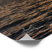 De zonsondergang van Noord-zee fotoprint. Alesund, Poster (Hoek)