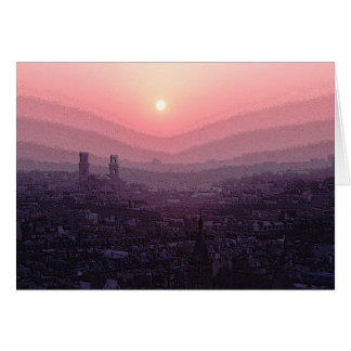 De Zonsondergang van Parijs