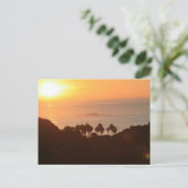 De Zonsondergang van San Clemente Briefkaart (Staand voorkant)